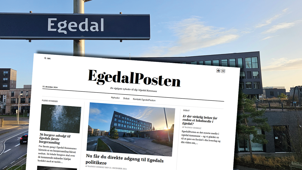 EgedalPosten er et lokalmedie for indbyggerne i Egedal Kommune.