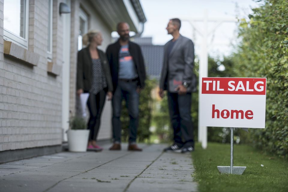 Fremvisning af hus til salg. Foto: Palle Skov / Home