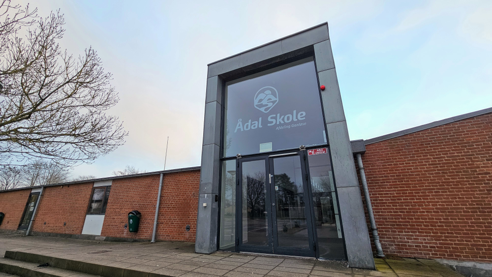 Indgang Ådal Skole afdeling Ganløse