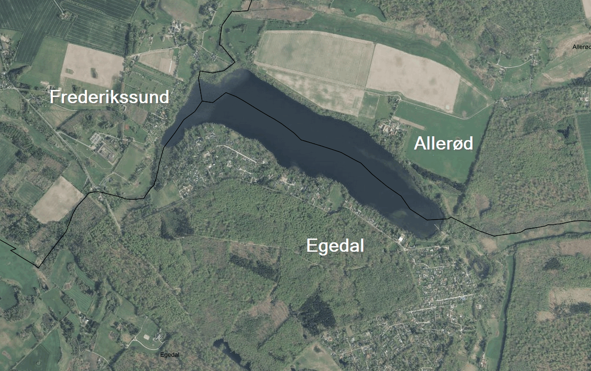 Buresø kommunegrænser