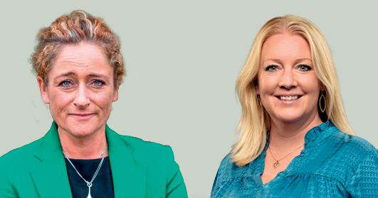 Maria Durhuus og Vicky Holst Rasmussen