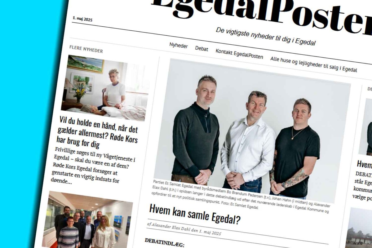 Svar til læserbrev fra Et Samlet Egedal