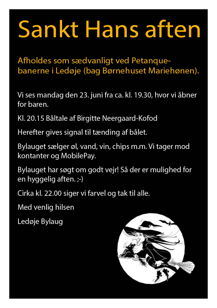 Sankt Hans i Ledøje 2025