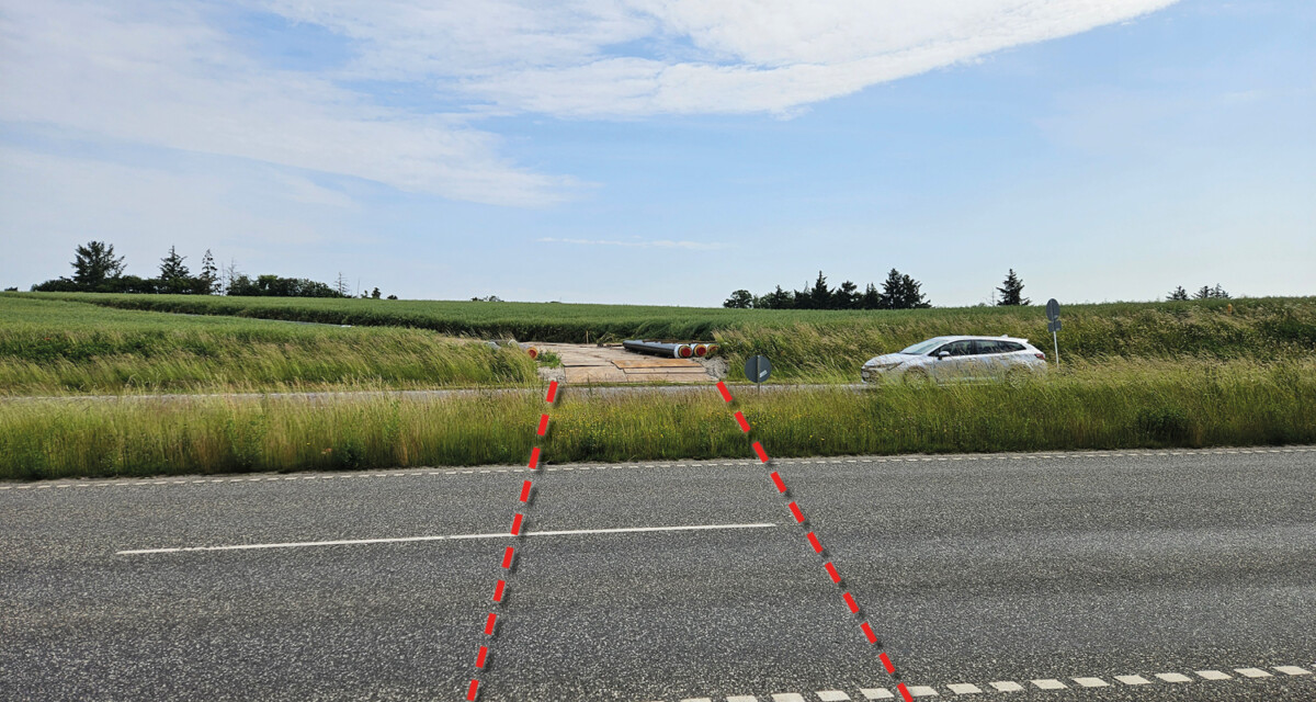 Vejarbejde Frederikssundsvej juli august 2025