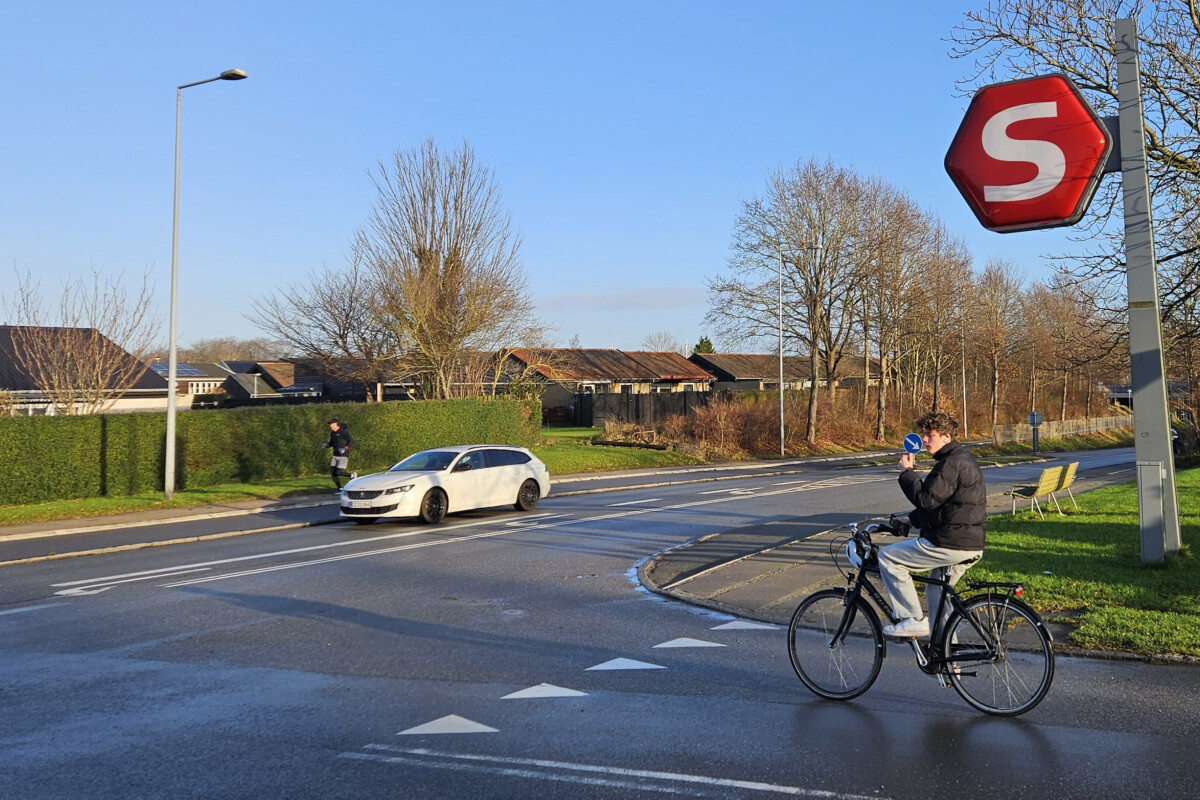 Trafik ved Stenløse Station