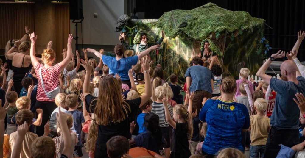 Børneforestilling i Smørum september 2025 Foto: Egedal Kommune