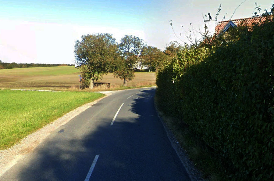 Vej mellem Slagslunde og Stenløse