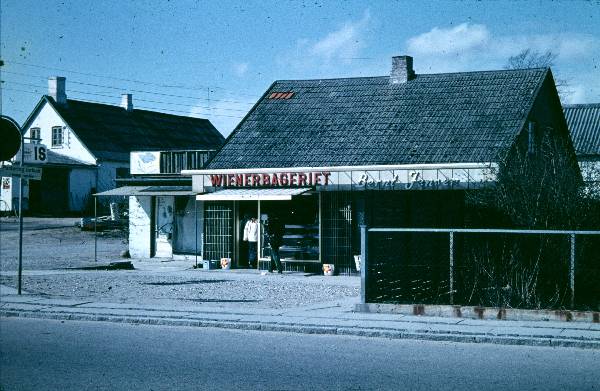 Wienerbageriet i Stenløse i 1970. Foto: Bent Stiesdal / Stenløse Lokalarkiv