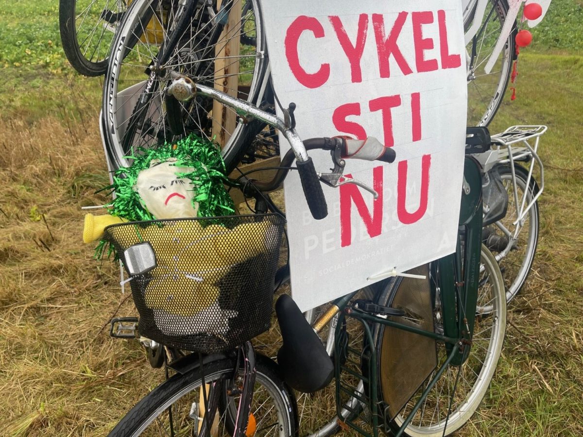 Cykelsti-happening Knardrup 2025 Foto: Marianne Bjerre