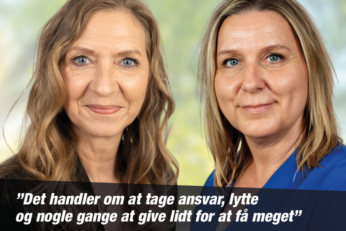 Anne Mollerup Lanz og Birgitte Falk