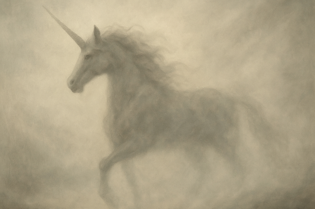 Enhjørning i tågen