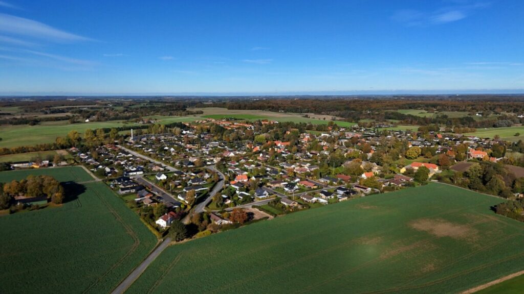 Slagslunde luftfoto Foto: Rasmus Udsholt