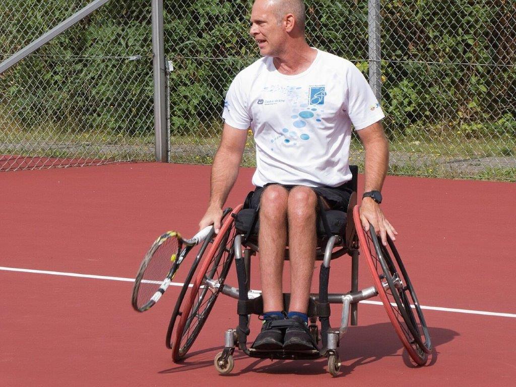 Tenniskørestol foto Anders Dehlholm