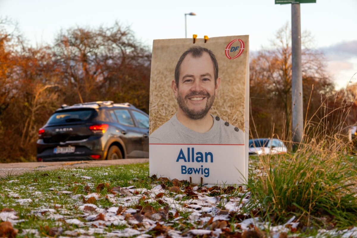 Allan Bøwig valgplakat (EgedalPosten)
