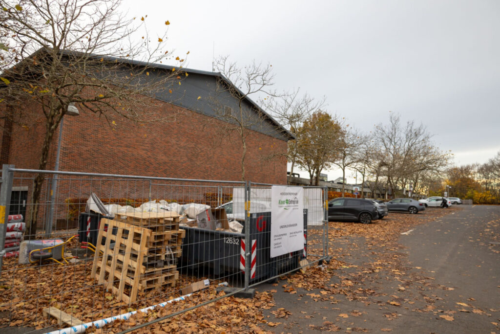 Balmoseskolen renovering november 2025 Foto: Rasmus Udsholt