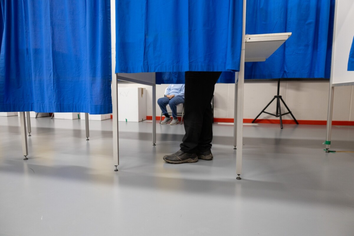 Stemmeboks Valg Valgsted Kommunalvalg Vælger Afstemning Foto: Rasmus Udsholt