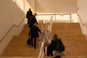 Valgaftenen 2025 på Egedal Rådhus: Venstre, Socialdemokratiet og Lokallisten Ny Egedal på vej mod forhandlinger (EgedalPosten) Foto: Rasmus Udsholt