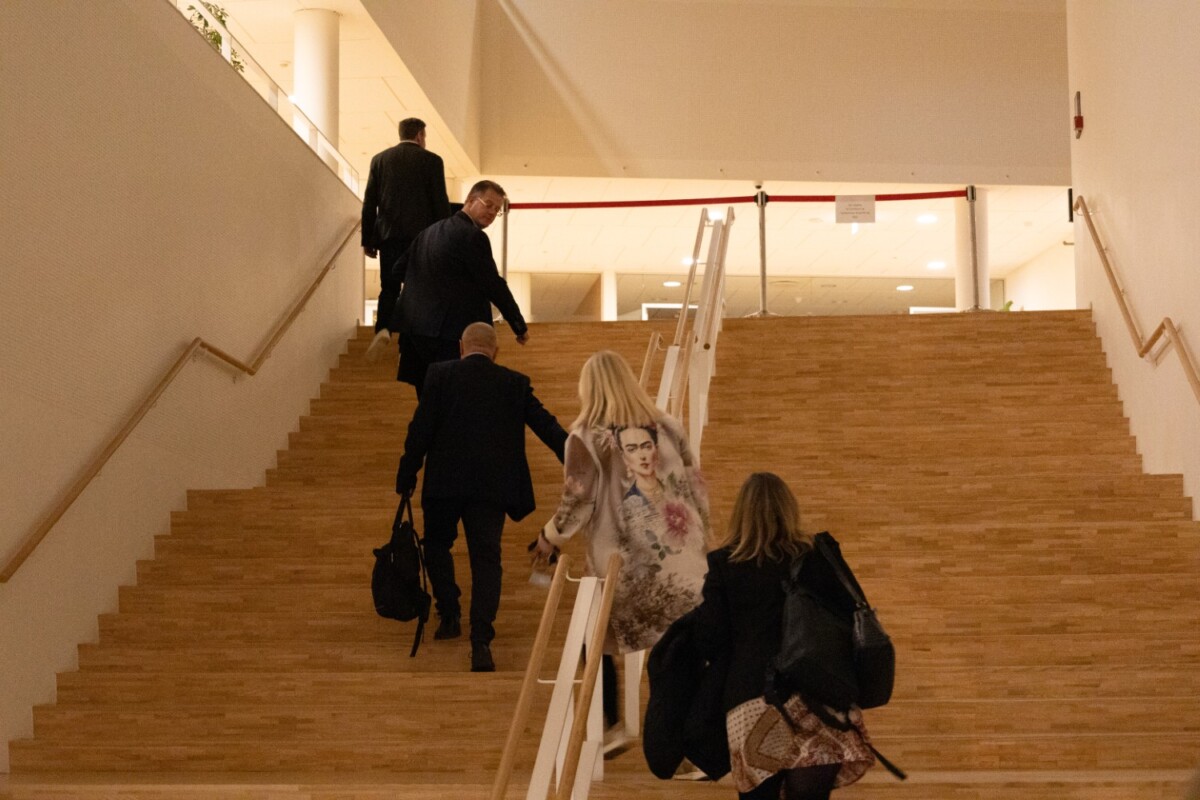 Valgaftenen 2025 på Egedal Rådhus: Venstre, Socialdemokratiet og Lokallisten Ny Egedal på vej mod forhandlinger (EgedalPosten) Foto: Rasmus Udsholt