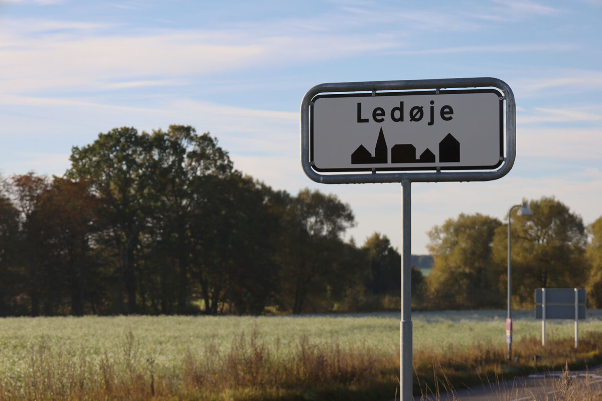 Ledøje byskilt (EgedalPosten)