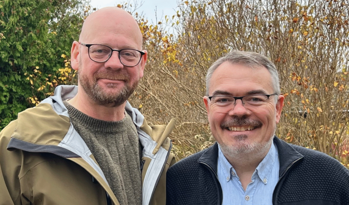 Morten Thorup og Morten Lyager