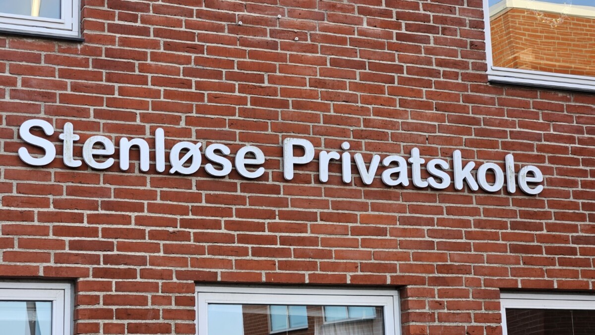 Stenløse Privatskole skilt (EgedalPosten) Foto Rasmus Udsholt