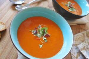 Suppe Tomatsuppe Mad Måltid Foto: Aline Ponce / Pixabay