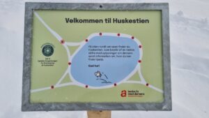 Skilt på Huskestien (EgedalPosten)