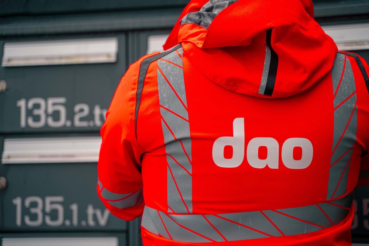 DAO levering postbud pakker breve (EgedalPosten) Foto: DAO