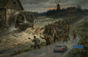 Øvre Værebro Mølle angribes af områdets bønder - EgedalPosten