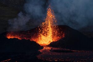Vulkan Island Vulkanudbrud Lava Foto: Gylfi Gylfason / Pixabay