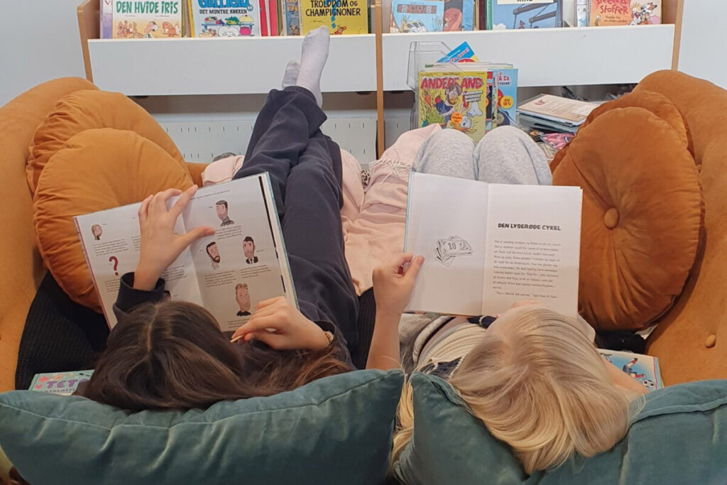 Readathon Smørum Bibliotek foto Ellen Qvistgaard