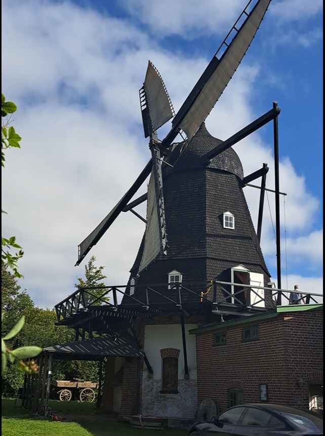 Skenkelsø Mølle (EgedalPosten). Foto: Egedal Kommune