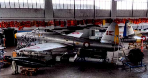 Værløse Flyhistoriske Hangar. Foto: Værløse Flyhistoriske Hangar