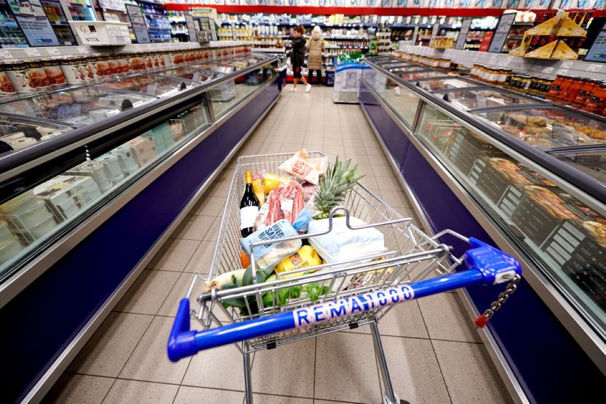 Indkøbsvogn Rema 1000. Foto: Rema 1000