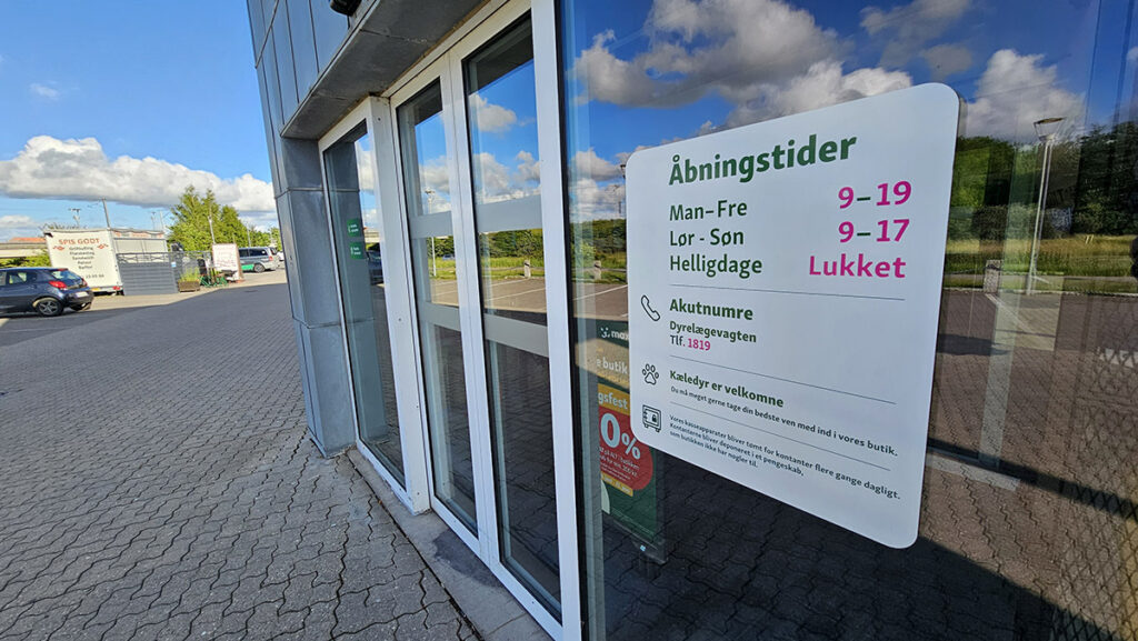 Åbningstider Maxi Zoo Ølstykke juni 2026_EgedalPosten