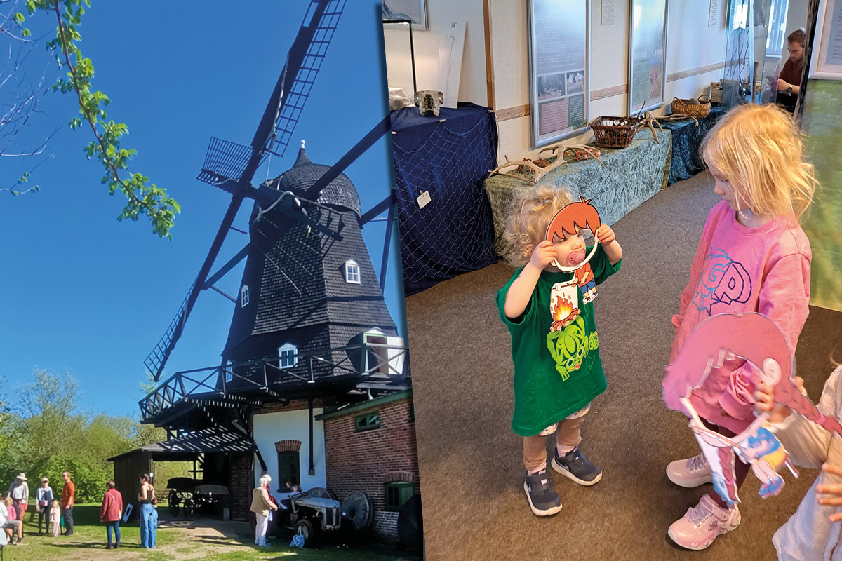 Skenkelsø Mølle Mølledag. Fotos: Egedal Kommune