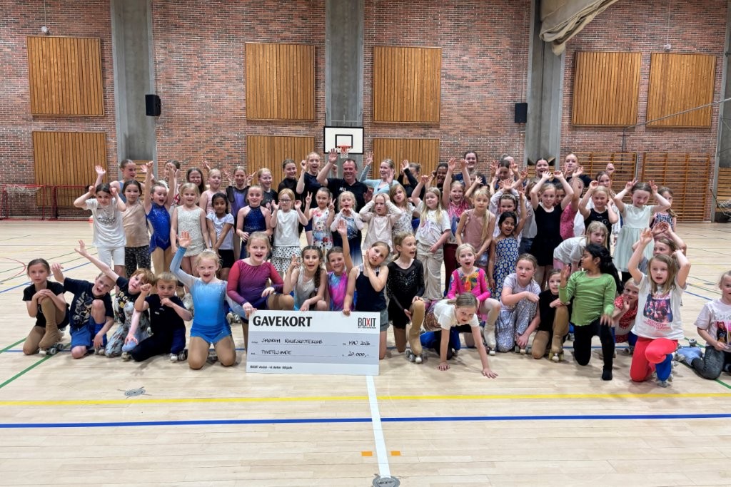 Sponsorat til Smørum Rulleskøjteklub Foto: Jan Allerslev Jørgensen / Boxit
