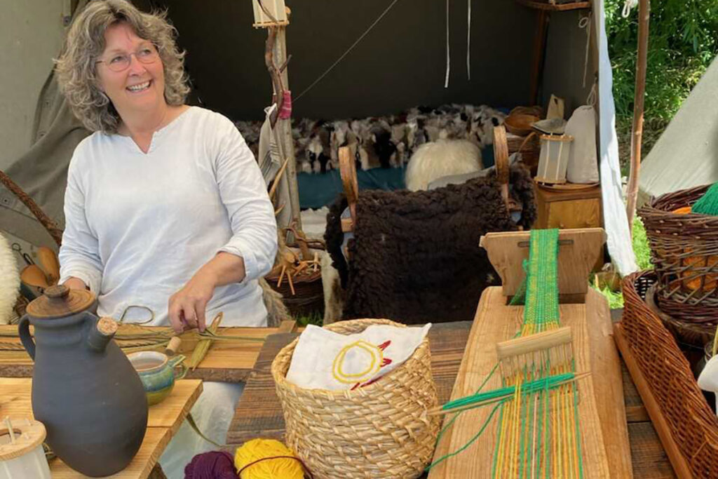 Mølledag vikinger Foto: Egedal Kommune