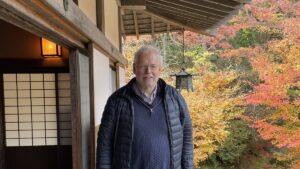 Asger Røjle Christensen i Aizu Foto: Privat