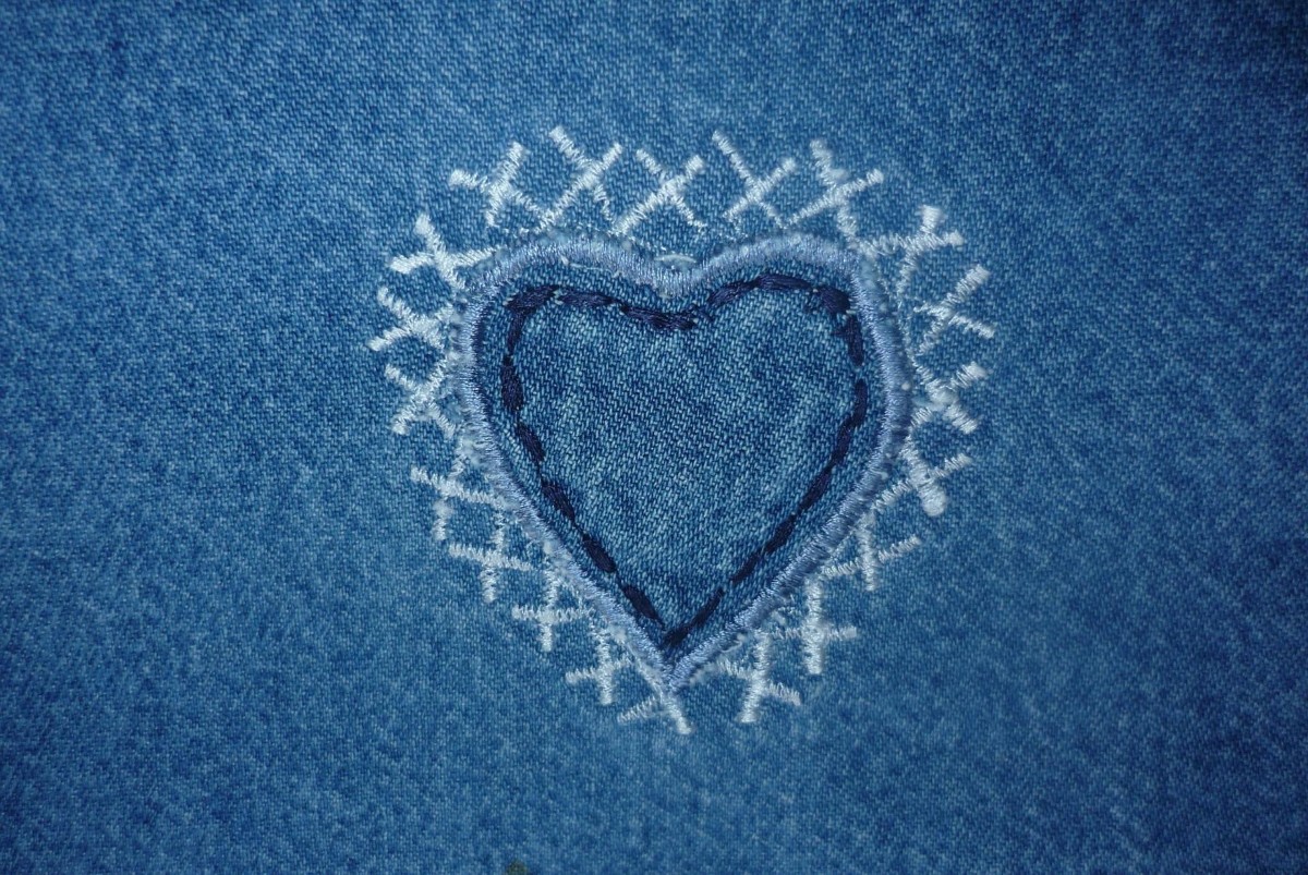 Jeans Lapning Upcycling Tøj Foto: PublicDomainPictures / Pixabay