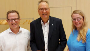 Karsten Bo Larsen (Cepos) Lars Winther Edith Thingstrup Foto: Liberal Alliance Egedal