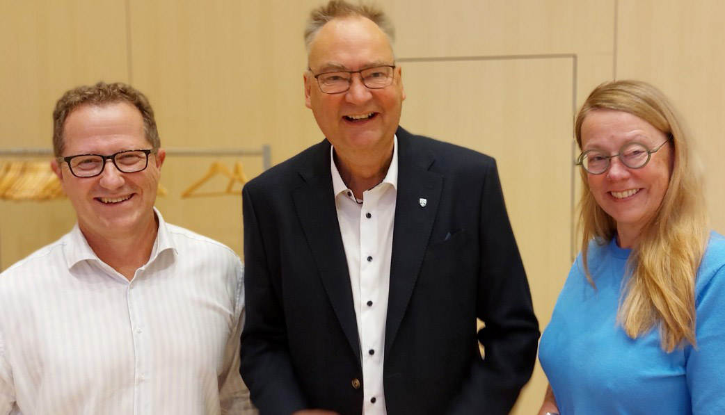 Karsten Bo Larsen (Cepos) Lars Winther Edith Thingstrup Foto: Liberal Alliance Egedal
