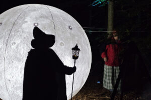 Lysfest Skenkelsø Mølle Foto: Egedal Kommune