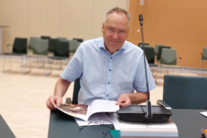 Lars Winther i byrådssalen Foto: Liberal Alliance i Egedal