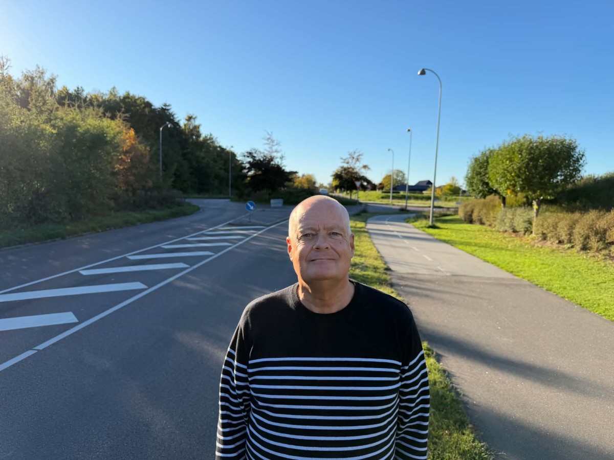 Michael Lønstrup - beboer i Borgmesterparken - Udlejre Foto: Privat