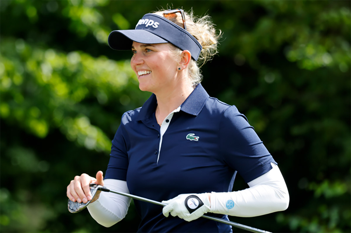 Nanna Koerstz Madsen fra Smørum Golfklub Foto: Jesper Vinzents