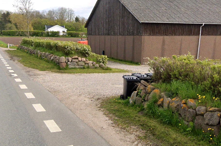 Dige på Risbyvej i Ledøje